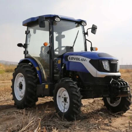 Tracteur Lovol M404C Cabine + Chargeur Frontal