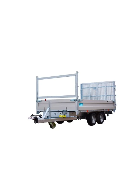 Twintrailer 3500 Kg – 352 X 192 Cm – Double Fonction Benne