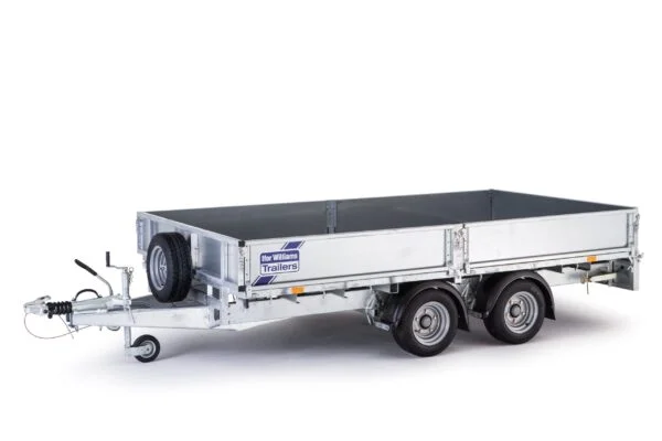 Remorque Plateau Ifor Williams – LM125- 362X168 Cm