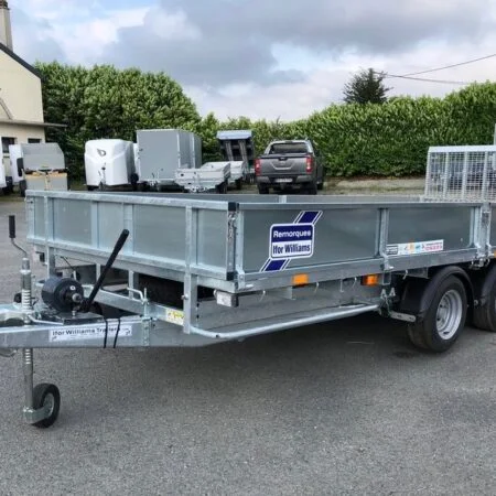 Remorque Plateau Basculant – Ifor Williams – CT166